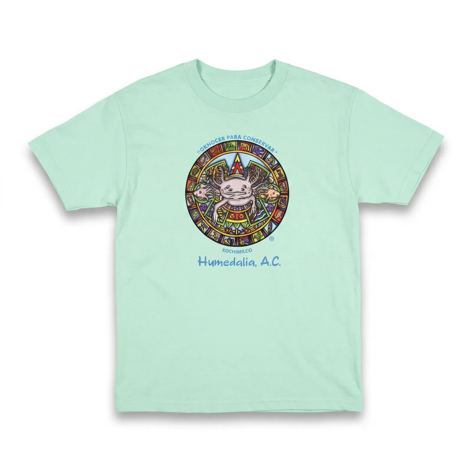 Playera Ajolote Calendario Azteca