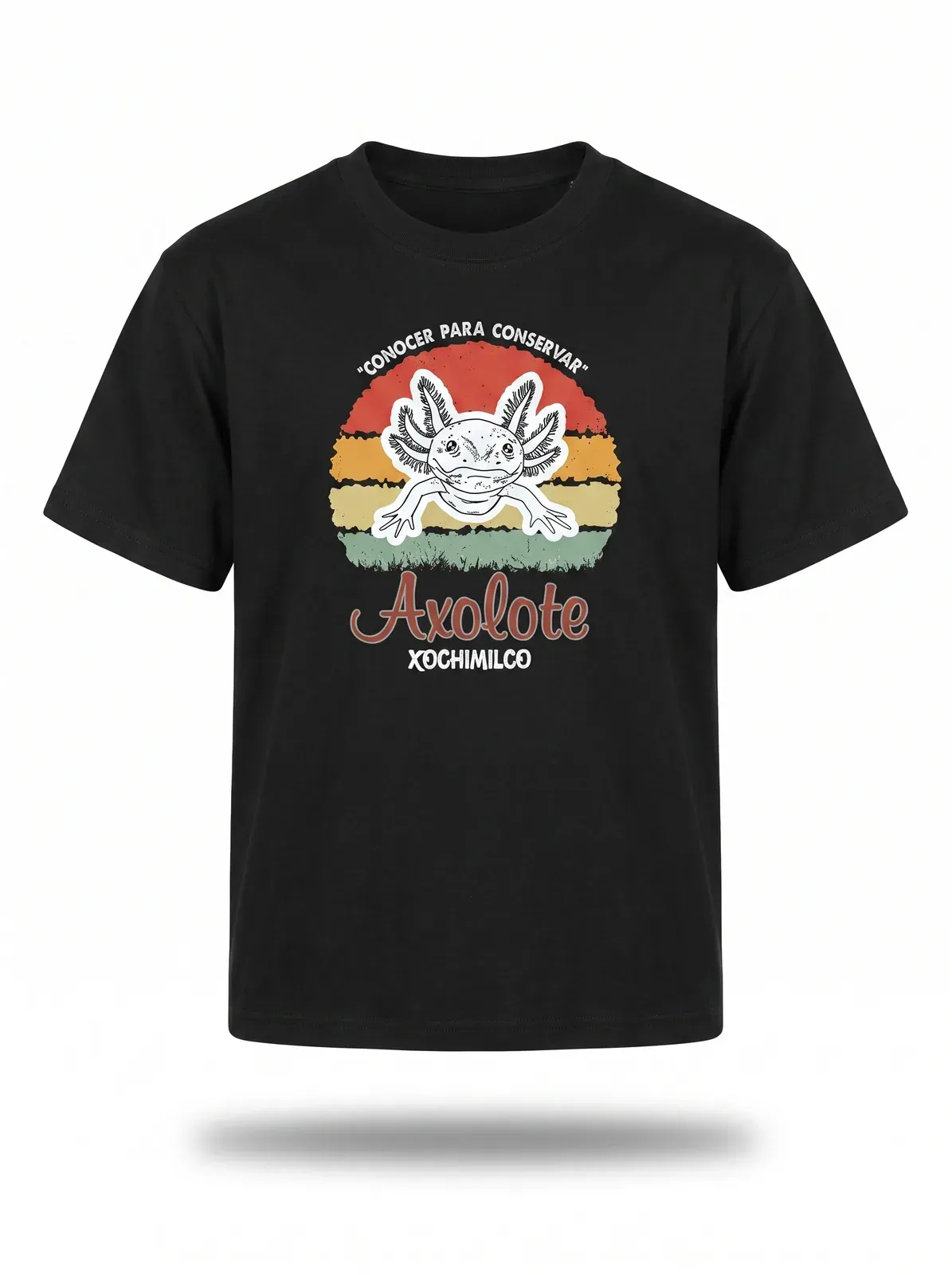 Playera Axolote «Conocer para conservar»