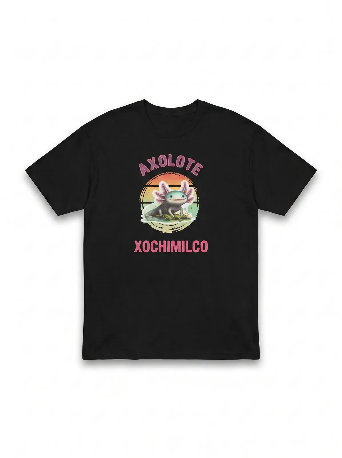 Playera Axolote Xochimilco (atardecer)